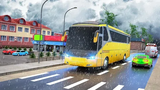Скриншот 5 — Автобус вождения Игры офлайн