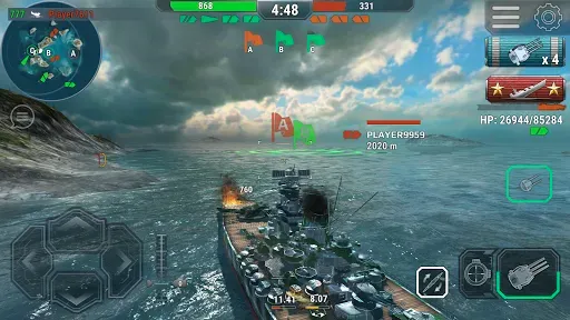 Скриншот 6 — Warships Universe Naval Battle