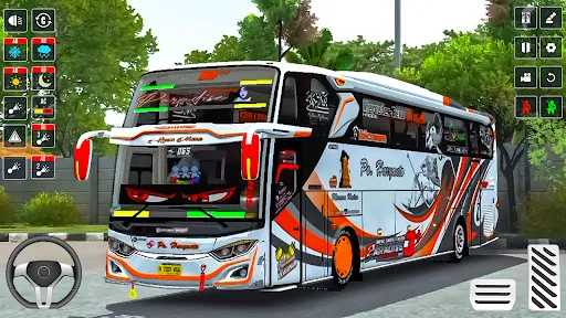 Скриншот 4 — Bus Driving Road Bus Simulator