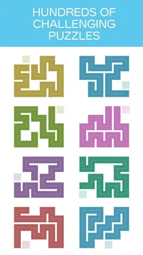 Скриншот 1 — Fill - one-line puzzle game