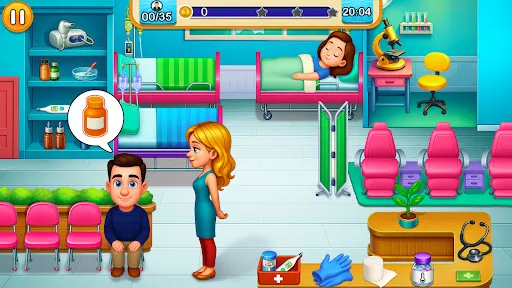 Скриншот 1 — My Hospital Management Games