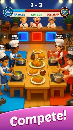 Скриншот 3 — Cooking Wars: Food Battle