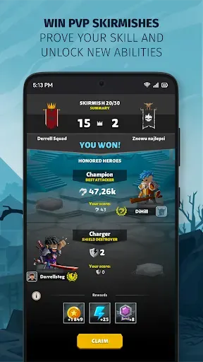 Скриншот 3 — Slash & Roll: Dice Heroes