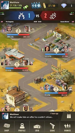 Скриншот 6 — The Gang: Street Mafia Wars