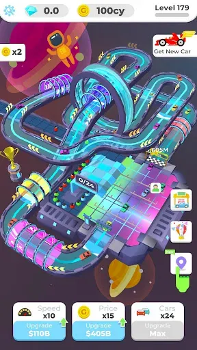 Скриншот 2 — Idle Racing Tycoon-Car Games