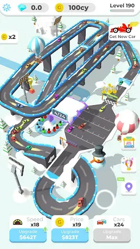 Скриншот 3 — Idle Racing Tycoon-Car Games