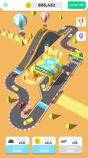 Скриншот 4 — Idle Racing Tycoon-Car Games