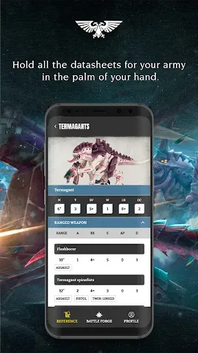Скриншот 3 — Warhammer 40,000: The App
