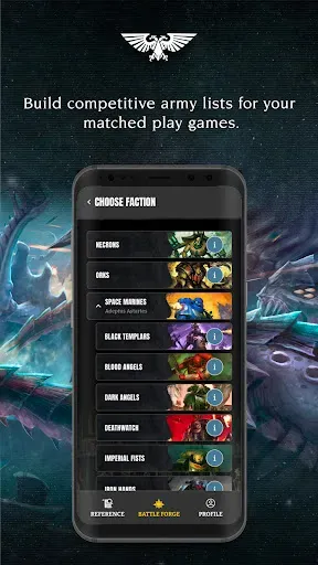 Скриншот 4 — Warhammer 40,000: The App