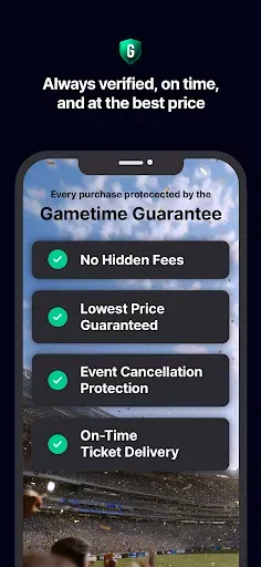 Скриншот 3 — Gametime - Last Minute Tickets