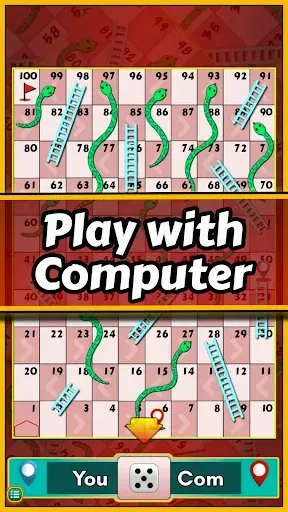 Скриншот 5 — Snakes and Ladders: Snake Game