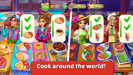 Скриншот 4 — Cooking Trendy: Chef Game