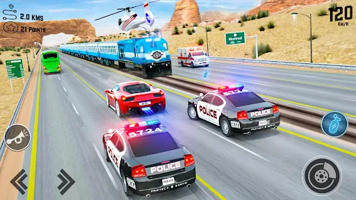 Скриншот 6 — Real Highway Car Racing Game