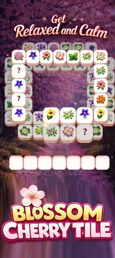 Скриншот 1 — Cherry Blossom : Flower Tiles