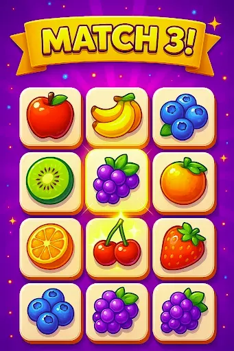 Скриншот 8 — Fruit Frenzy Tiles