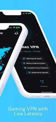Скриншот 2 — Gamez VPN - Low Ping Gaming