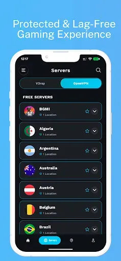 Скриншот 5 — Gamez VPN - Low Ping Gaming