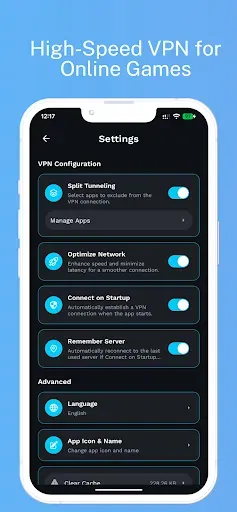Скриншот 6 — Gamez VPN - Low Ping Gaming
