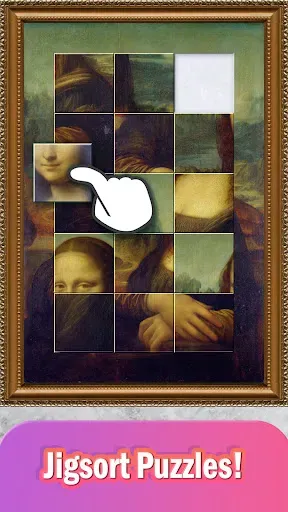 Скриншот 1 — Jigsort Puzzles