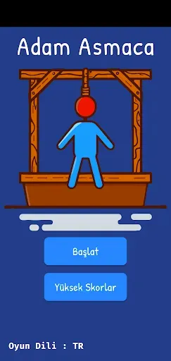 Скриншот 1 — Hangman:Adam Asmaca