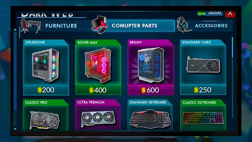 Скриншот 1 — Internet Gamer Cafe Simulator