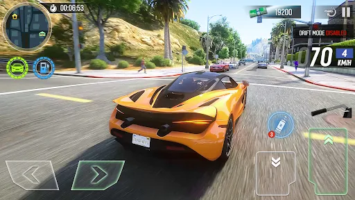 Скриншот 1 — City Car Drifting Driving Game