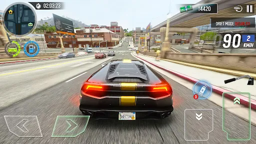 Скриншот 2 — City Car Drifting Driving Game