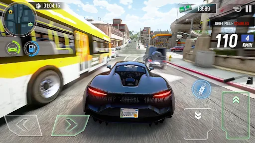 Скриншот 4 — City Car Drifting Driving Game