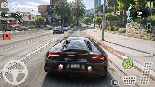 Скриншот 2 — Extreme Car Driving: Car Drift
