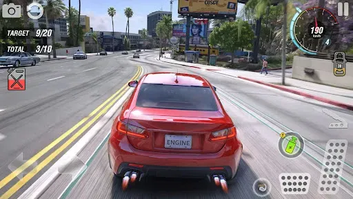 Скриншот 3 — Extreme Car Driving: Car Drift