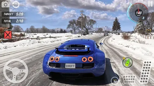 Скриншот 4 — Extreme Car Driving: Car Drift