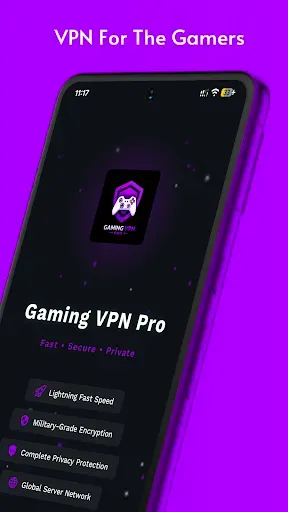 Скриншот 1 — Gaming VPN Pro - Low Ping VPN