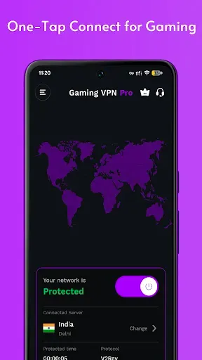 Скриншот 4 — Gaming VPN Pro - Low Ping VPN