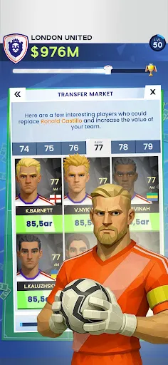 Скриншот 5 — Idle Eleven - Football tycoon