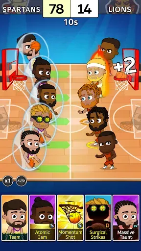 Скриншот 4 — Idle Five Basketball tycoon
