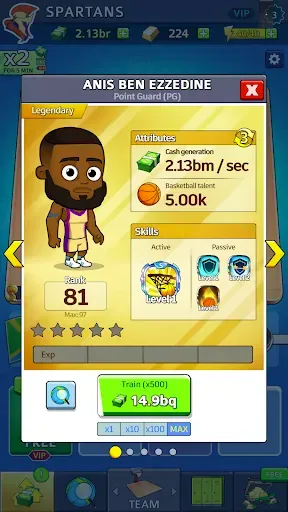 Скриншот 6 — Idle Five Basketball tycoon
