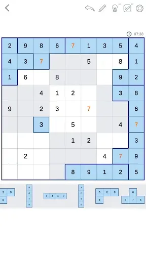 Скриншот 3 — Sawdoku - Sudoku Block Puzzle