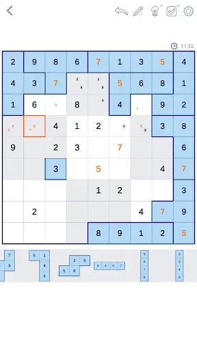 Скриншот 4 — Sawdoku - Sudoku Block Puzzle