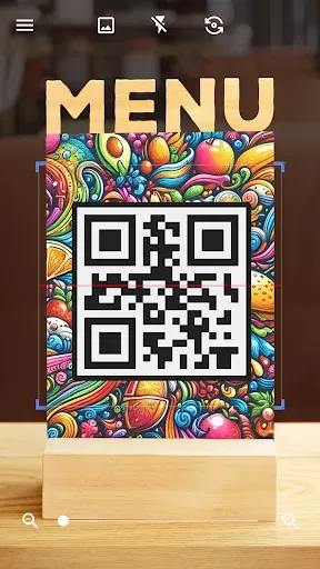 Скриншот 1 — Сканер QR и штрих-кодов PRO
