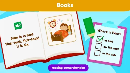 Скриншот 4 — Learn to Read. Reading Games