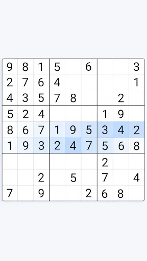 Скриншот 5 — Судоку - ежедневные задачки