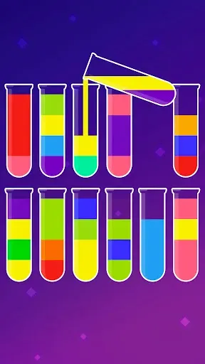 Скриншот 2 — Water Sort Club - Puzzle Game