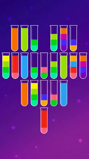 Скриншот 3 — Water Sort Club - Puzzle Game