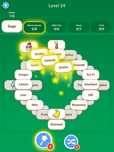 Скриншот 7 — Word Tiles - Word Puzzle Game