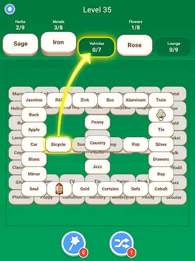 Скриншот 8 — Word Tiles - Word Puzzle Game