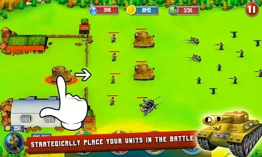 Скриншот 2 — World War 2 Tower Defense Game