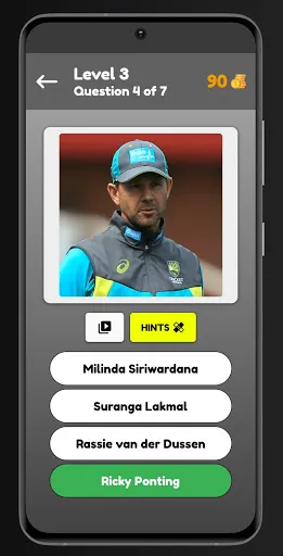 Скриншот 1 — Cricket Quiz