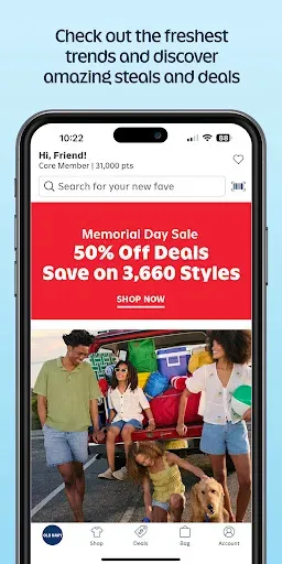 Скриншот 2 — Old Navy: Fashion at a Value!