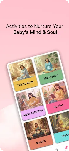 Скриншот 1 — GarbhSathi - Pregnancy Tracker