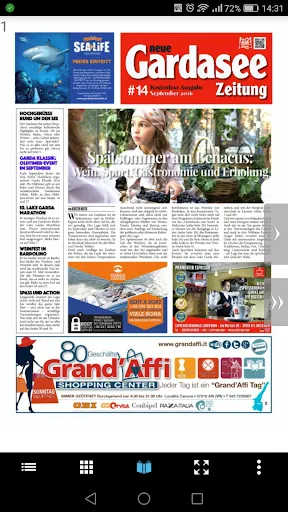 Скриншот 1 — Gardasee Zeitung